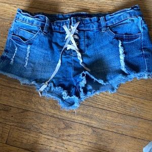 Jean shorts
